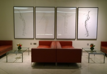 Rachel Shaw Ashton's works in private office in London
