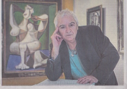 Ricardo Cinalli was interviewed by Clarin about his Solo Show ‘A Ravishing Muse’ at jaggedart 