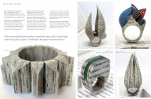 Jeremy May's Fabulous Jewellery Pieces Made from Books in Article in Making Jewellery