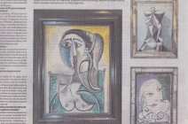 Ricardo Cinalli was interviewed by Clarin about his Solo Show ‘A Ravishing Muse’ at jaggedart 
